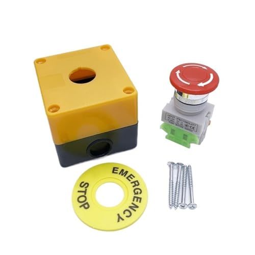Interrupteur d'arrêt d'urgence boîtier étanche 22mm 10A 660V manual