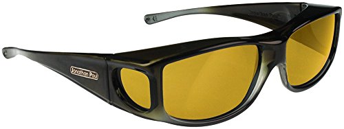 Eyewear Large Jett in Olive-Charcoal & Polarized Yellow (JT005Y)