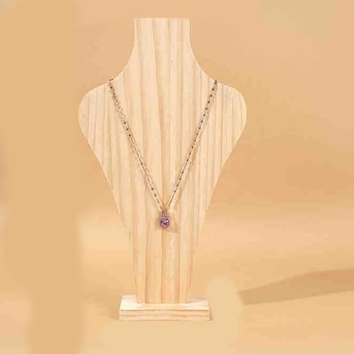 Porte-collier buste mannequin de présentation et rangement - 5