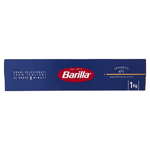 Barilla Classique Spaghetti n. 5 à la semoule de blé dur toujours al dente 1 kg 'emballage peut varier - vue 6