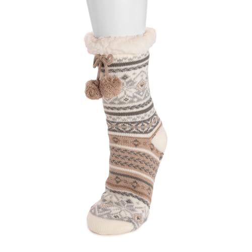 Image of MUK LUKS Women's Tall Cabin Sox (1 Pair Pack)