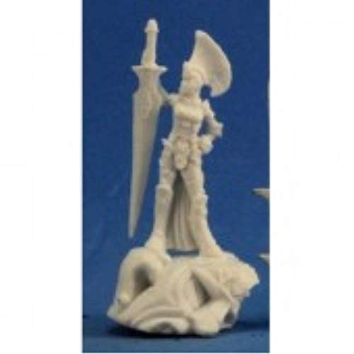 Figurine Paladin au féminin Reaper Bones en polymère haute définition