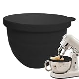 Holdes Insertos de silicona para batidora | Forro de silicona resistente al calor plegable - Inserto con tapa para batidora de pie | Para preparación de alimentos en celebraciones, eventos