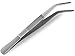 Produktbild PREMIUM Küchenpinzette | Grillpinzette | Kochpinzette | Pinzette Edelstahl | Gourmet-Qulität | Gebogene Ausführung (12,5 cm)