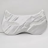 Super Soft Natural Silk Cute Cat Eye Mask Eyes Cover Eyeshade for Sleep White