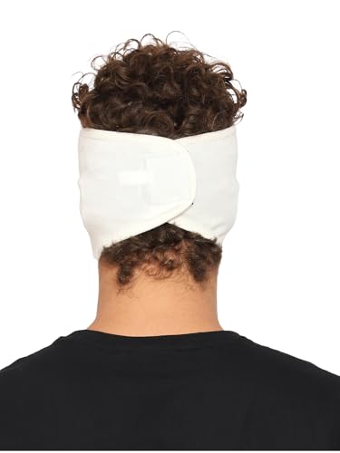 Image of Gajraj Unisex Cotton Anti Pollution Dust Sun Protecion Full Face Cover Mask with Air Filter Mesh and Visor (Skin)
