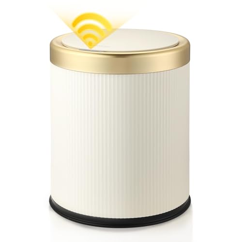 onlcuk Automatic Motion Sensor Bathroom Trash Can