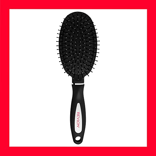 Revlon COMIND109817 Detangle & Smooth Black Cushion Hair Brush thumb #3