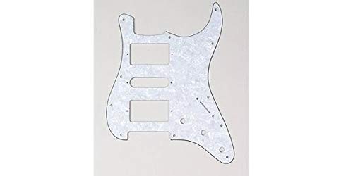 ALLPARTS (I[p[c) M^[psbNK[h PG-0994-055 H-S-H White Pearloid Pickguard for Stratocaster