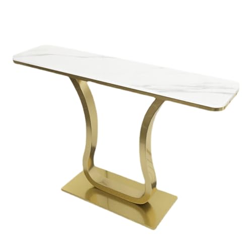 Mesa de consola para sofá moderna y alargada para pasillo o entrada de casa 1