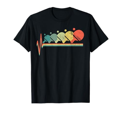 Table Tennis Heartbeat T-Shirt
