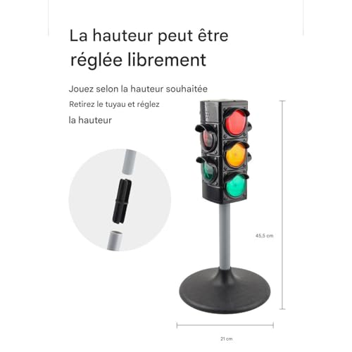 Activités préscolaires à la maison avec feu de circulation et panneaux - 4