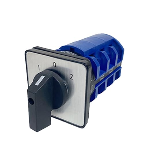 Interruptor de leva giratorio de 3 polos con contacto de plata para control seguro a 690V