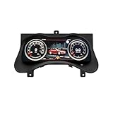 Tablero de instrumentos multifunción con pantalla LCD de 12,3' compatible con Nissan Infiniti Q70 (2015-2017)