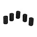 5-Pack Black Rubber Hood Bumper Cushion Pad and Buffer Stopper for Hyundai Car Engine Cover Bonnet Alignment and Shock Absorption