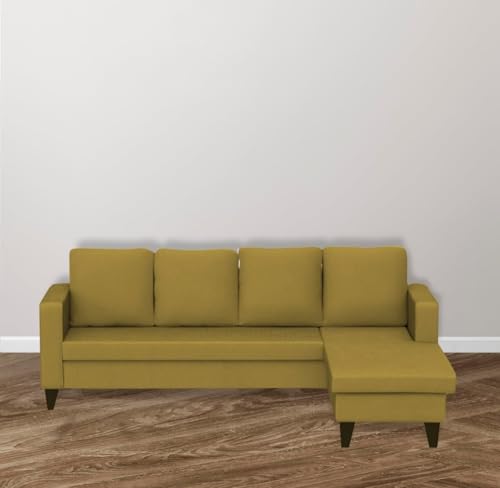 Image of The MM Furniture store Premium Fabric Sofa - Camel (6 Seater - RHS)
