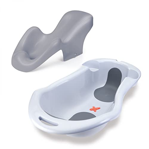 TIGEX Baignoire bébé Anatomy et fauteuil de bain nouveau-né 0-6 mois
