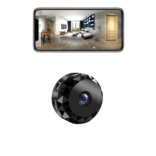 qoiq Camera Espion WiFi 1080P Mini Caméra de Surveillance Interieur/extérieur sans Fil avec Enregistrement Camera Espion a Distance Discrete Enregistreur Spy Cam...