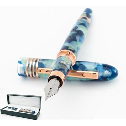 Monteverde Blue Mountain Fountain Pen - Omniflex Cover