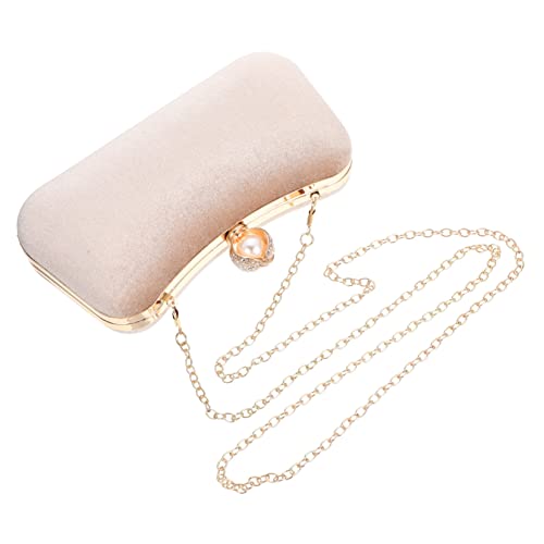 Pochette de banquet haut de gamme et son sac à main de soirée aux finitions perles
