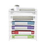 Compléments pratiques : les parois latérales creuses facilitent la manipulation et favorisent la circulation de l'air. En outre, les séparateurs sont lisses et encastrés, ce qui protège contre les rayures lorsque vous sortez des documents.