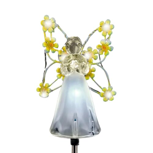 Luz de ángel solar con encendido automático nocturno