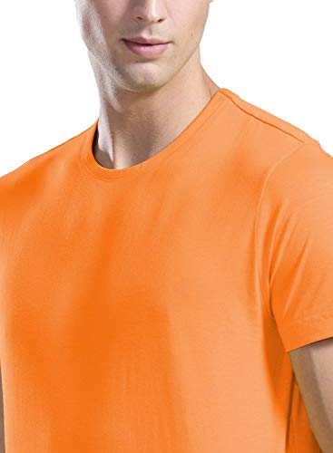 Image of ADRO Men's Cotton Solid Regular Fit T-Shirt