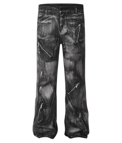 Men's American Street Style Denim Jeans2