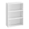 Libreria A Cubi CHOWGOLI Con 6 Scomparti E 3 Ante - Bianco - 64,5x30x109,5 Cm - Scaffale Moderno Per Libri E Oggetti