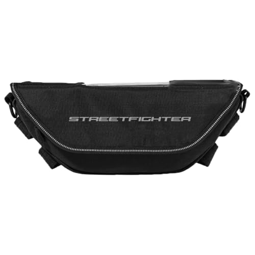 Sacoche guidon moto Streetfighter étanche sac pilote V2 V4