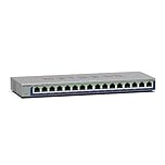 NETGEAR 16-Port Gigabit Ethernet Unmanaged Switch (GS116): Desktop- oder Wandbefestigung und eingeschränkte Garantie über die gesamte Nutzungsdauer