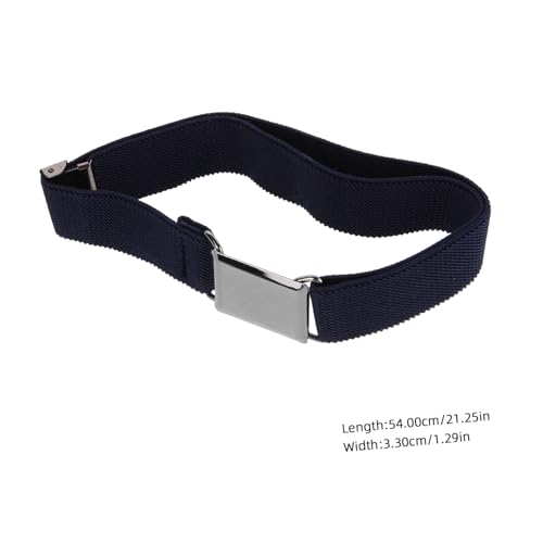 4Pcs Stretchy Belts for Boys Elastic Waistbands Camel for Daily Wear Special Occasions2