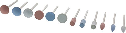 Mounted Silicone Polisher, Pack of 12 | POL-455.00
