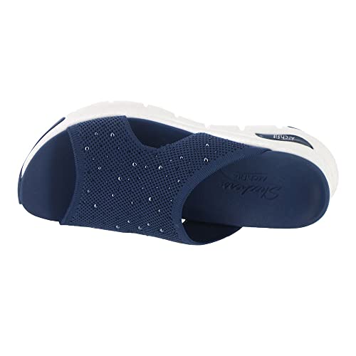 Skechers Cali Arch Fit119449 Womens Sandal 6 BM US Navy