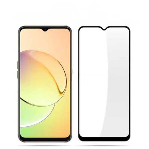 Kepuch 2 Paquetes Vidrio Templado Protector de Pantalla para OPPO Realme 10 Pro 5G