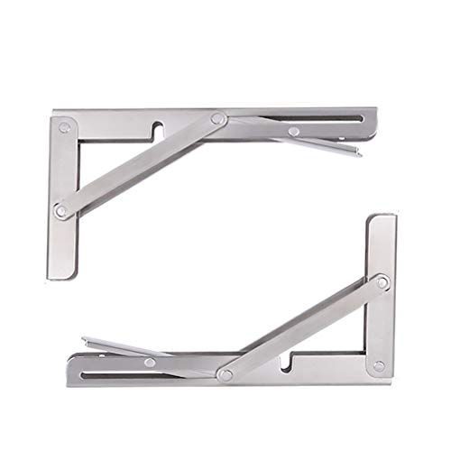 Support d'étagère pliante en acier inoxydable robuste SYTH - 2