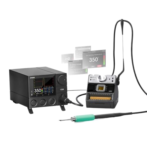 Estación de soldadura inteligente H400 control PID puntas C210 C245 2
