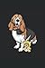 Basset Hound mit Plüschtier: Basset Hound Notizbuch Tagebuch | DIN A5 | Liniert | 120 Seiten