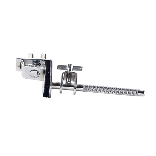 Clamp para cowbell montado en bombo Hemoton Metal con acción paralela para posicionamiento óptimo y ajustes fáciles miniatura 4