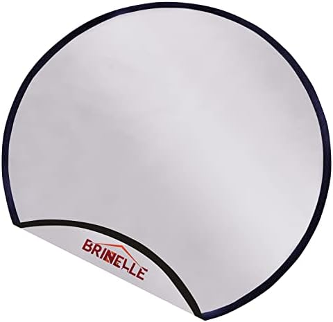 BRINELLE Fireproof Mat for Fire Pit 36" Round, Fireproof Mat for Deck and Outdoor Patio, 3 Layer Fire-Resistant Grill Mat for Lawn Protection, Heat Shield Fire Pit Mat for Grass, Ground and Wood Floor