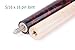 AB Earth 58 inch Hand-Painted Series 2-Piece Billaird Pool Cue Stick with Irish Linen Wrap (Red, 21oz)