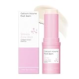 BANGFENG Cemenrete Calcium Volume Multi Balm Stick, Korean Collagen Moisturizing Glow, Hydrating & Anti-Aging Almond Vitamin E for Face, Eyes, Lips & Neck (Multi Balm Stick, 1)