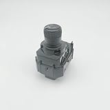 Toylexap External Rearview Mirror Switch Assembly 84872-12120 Knob Black, Back Letter C8, no Rearview Mirror Electric Folding Function, 12-pin, for: Corolla SED, Corolla Hatchback.