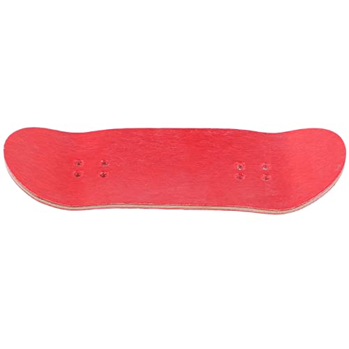 Toddmomy Deck 100 * 34mm Mini Skateboard Boys and Girls Birthday Wooden Finger Skateboard