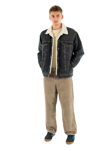 Levi's Para Hombre. A5784-0020 Chaqueta De Pana Night Marino (M), Casual, AlgodóN