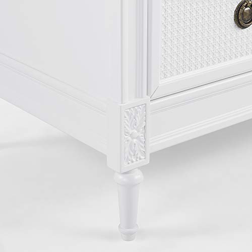 Delta Children Madeline 4 Drawer Dresser With Changing Top, Binaca White #TOP5