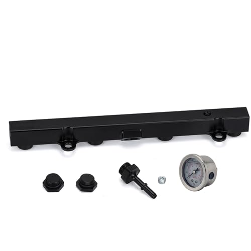 Rails d'huile de voiture professionnels manomètre 160 psi circuit injecteur
