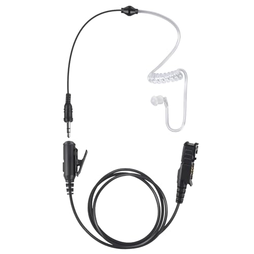 Renastar Two Way Radio Headset with PTT Mic for Motorola Walkie Talkie XPR3300 XPR3300e XPR3500 XPR3500e