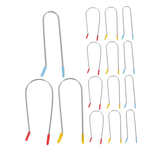 VALICLUD 48 piezas Clips Elásticos para Rulos Térmicos Clips Forma para Cabello Corto y Accesorios Resistentes para Peinados Duraderos Colores Surtidos para Mujeres y Niñas