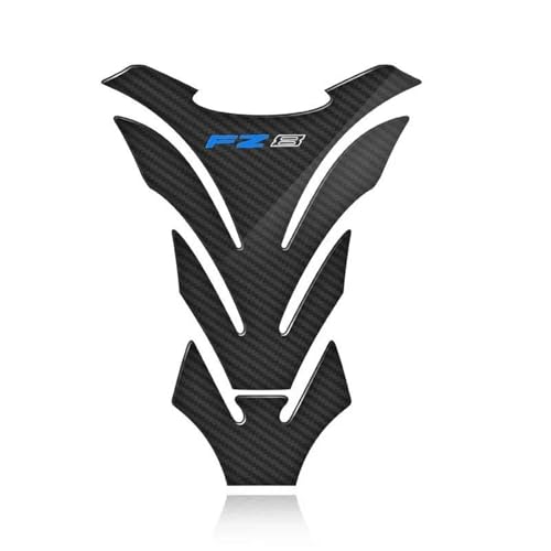 Almohadilla tanque motocicleta para Yamaha FZ8 pegatina de protección color 4 mitad columna